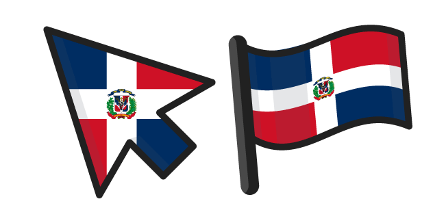 Dominican Republic Flag PNG Clipart