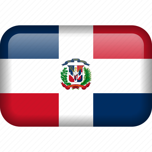 Dominican Republic Flag PNG Isolated HD