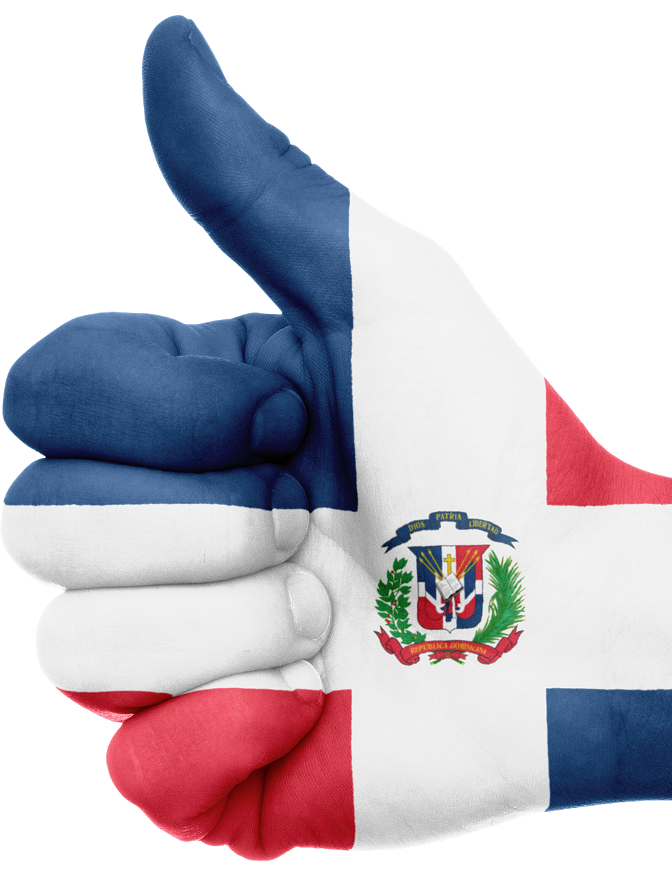 Dominican Republic Flag PNG Photo
