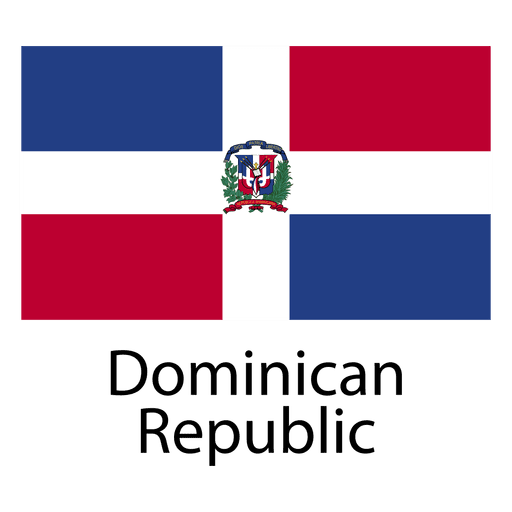 Dominican Republic Flag Transparent PNG