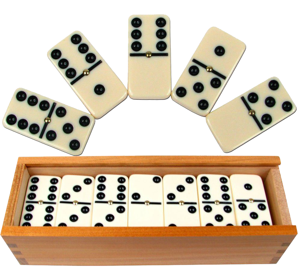 Dominoes PNG Isolated Photos