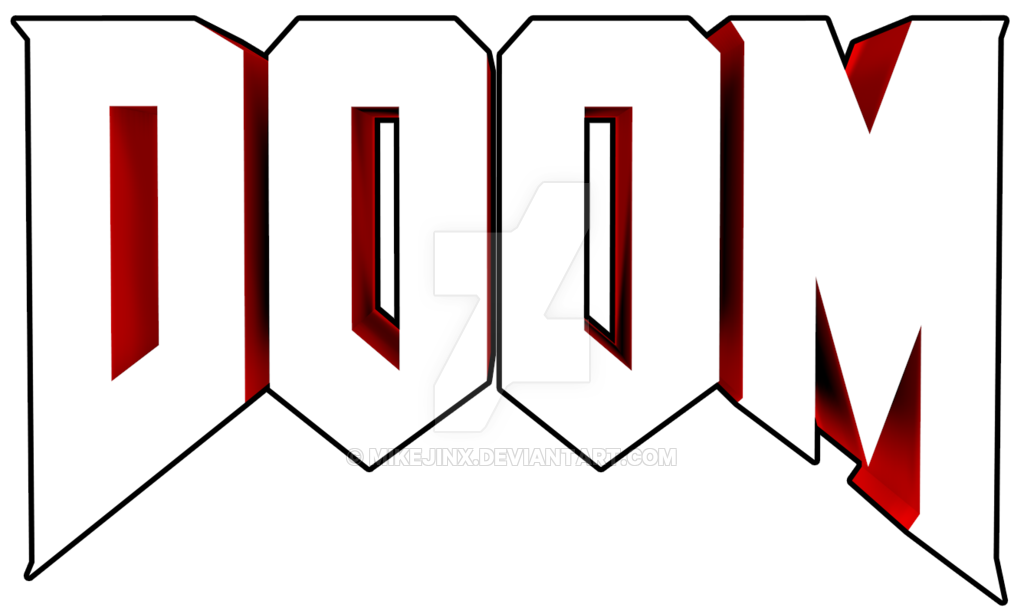 Doom Logo PNG Isolated HD
