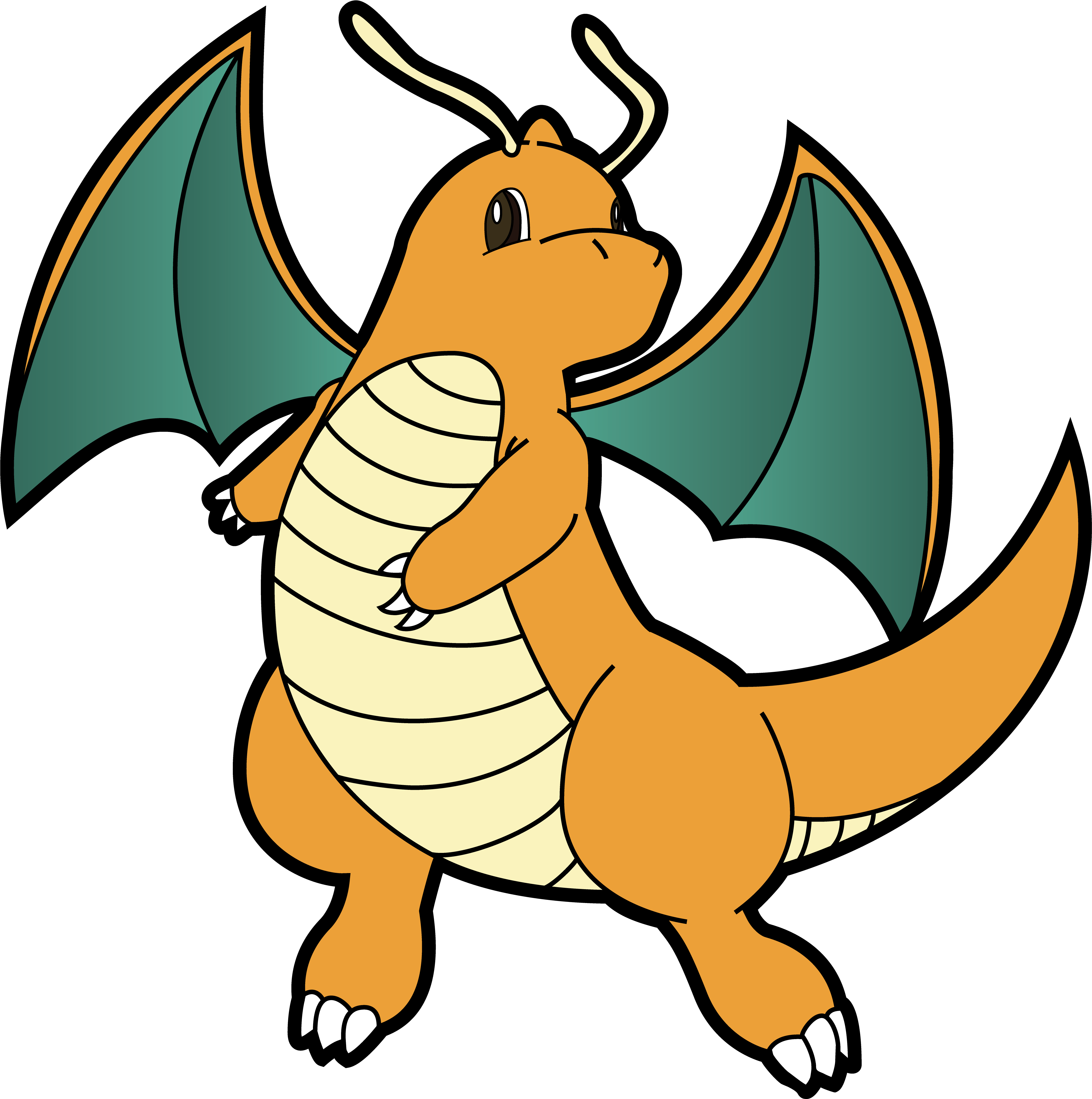 Dragonite Pokemon PNG Image