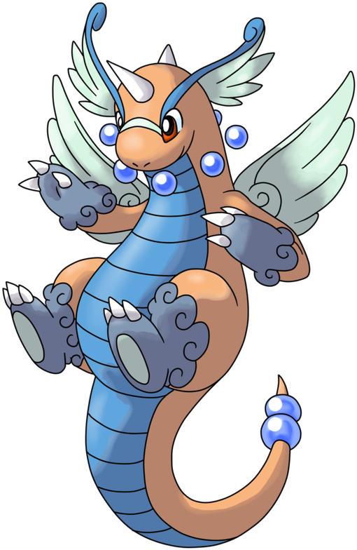 Dragonite Pokemon PNG Transparent Image