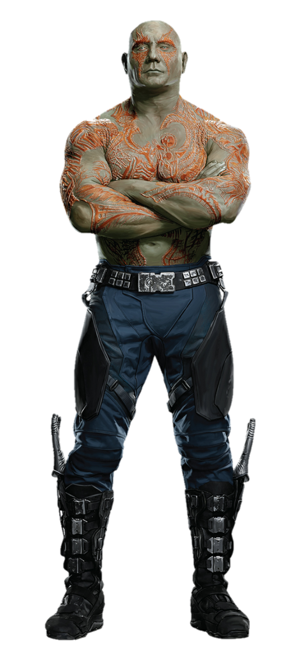 Drax The Destroyer PNG File