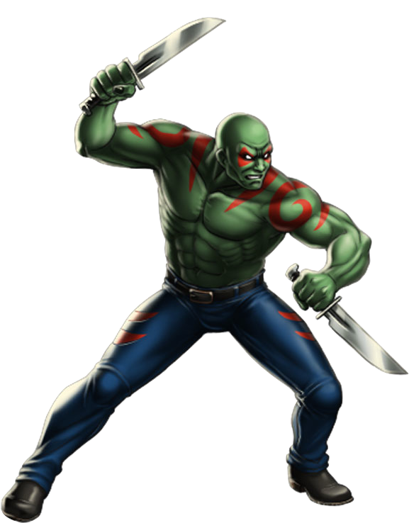 Drax The Destroyer PNG HD