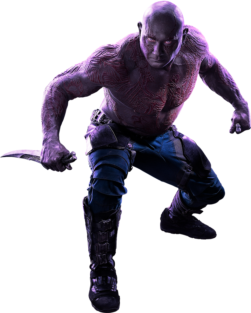 Drax The Destroyer PNG Image