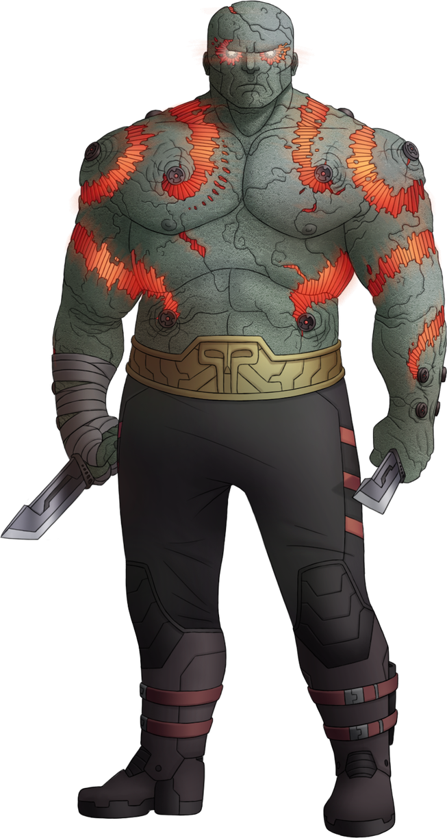 Drax The Destroyer PNG Pic