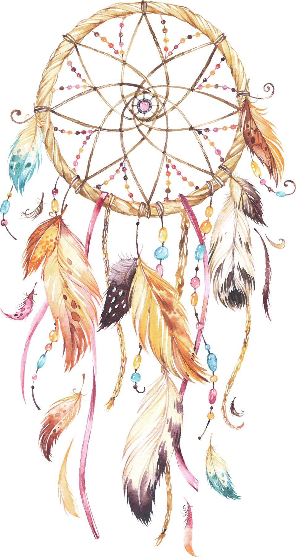 Dreamcatcher PNG Isolated File