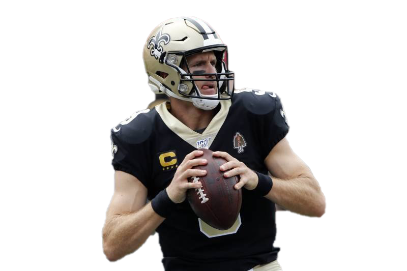 Drew Brees PNG Isolated Pic