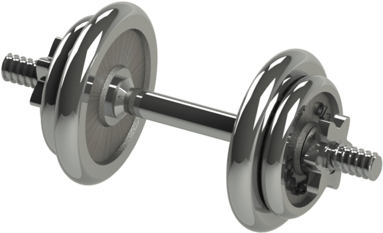 Dumbbell PNG Isolated Transparent HD Photo