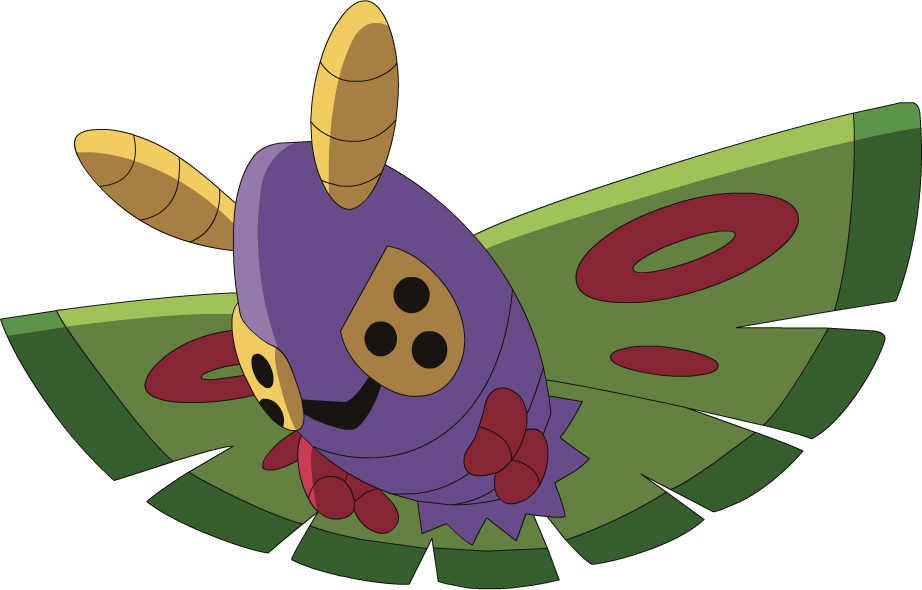 Dustox Pokemon PNG Image