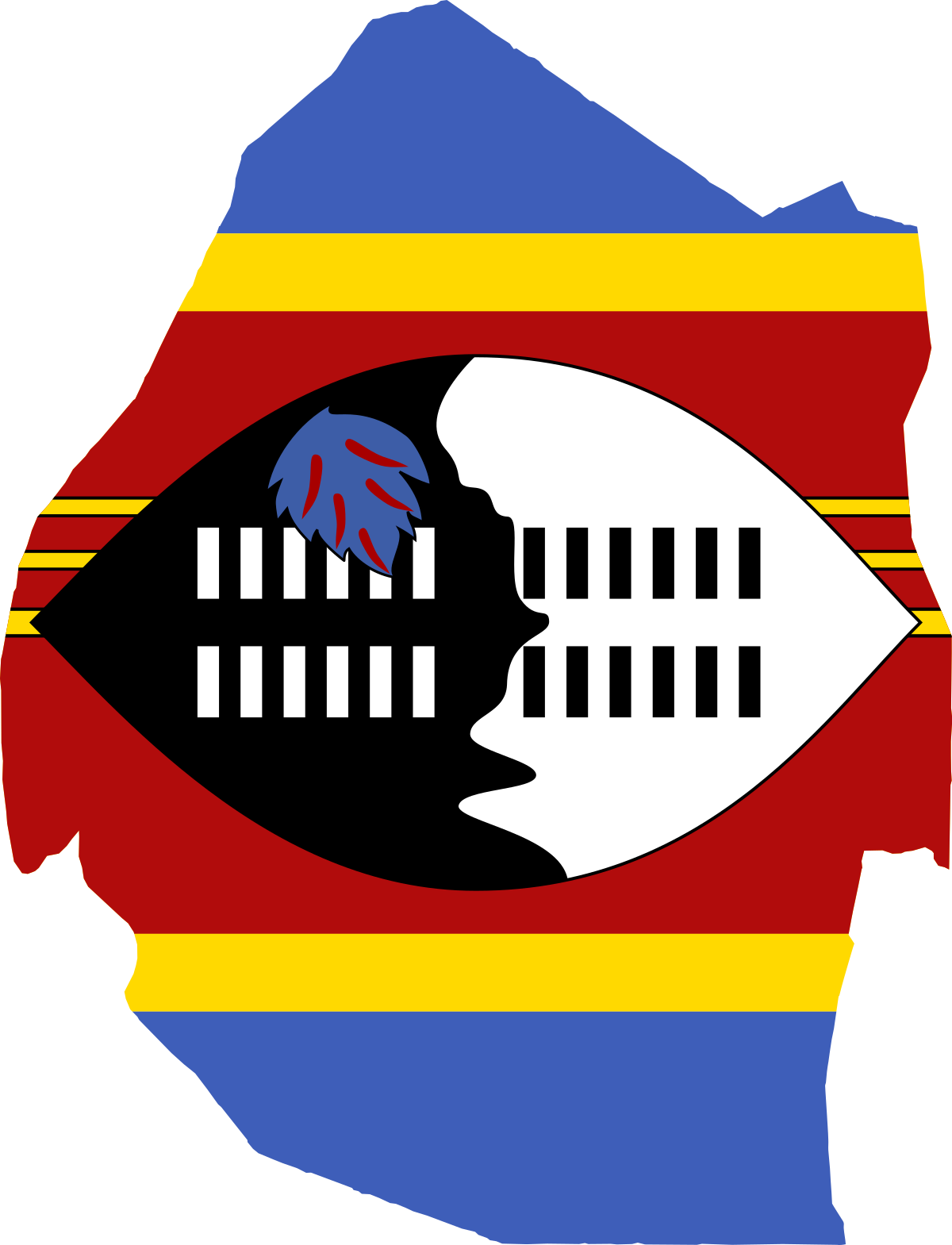ESwatini Flag PNG Image