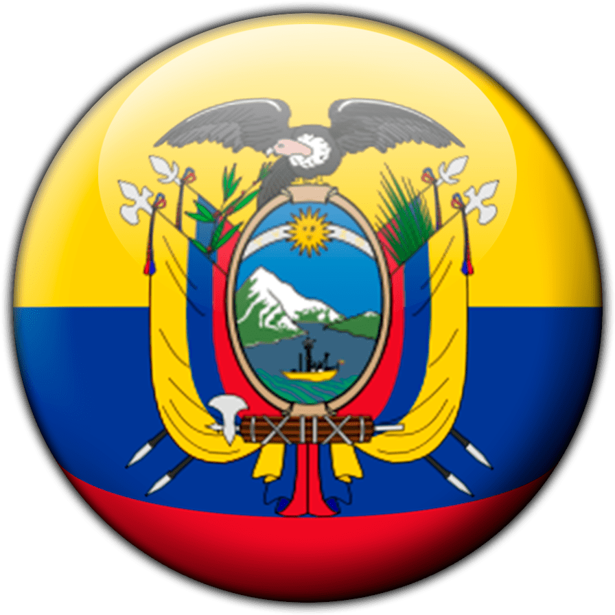 Ecuador Flag PNG Isolated Pic
