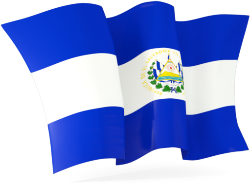 El Salvador Flag PNG Isolated Image