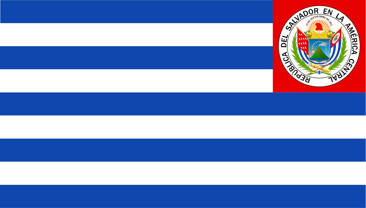 El Salvador Flag PNG Photo