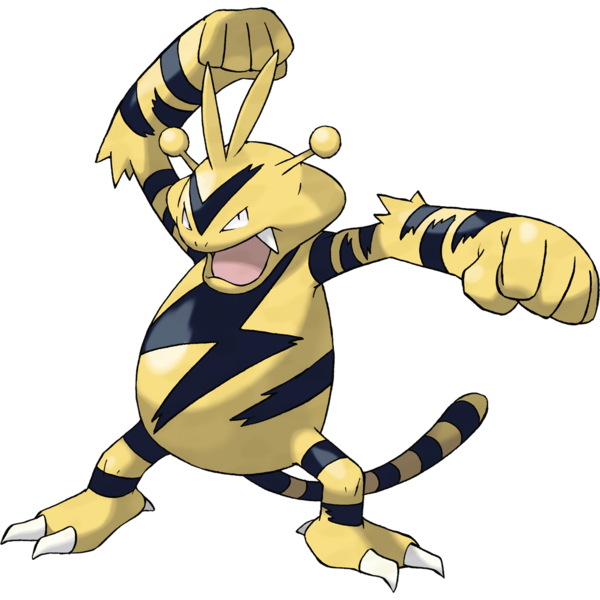Electabuzz Pokemon PNG HD Isolated