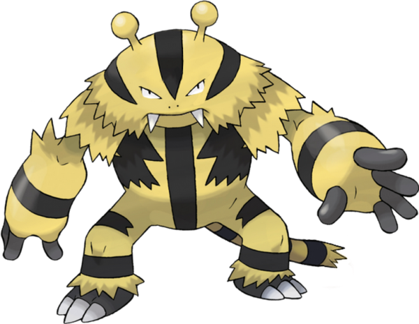 Electivire Pokemon PNG HD Isolated