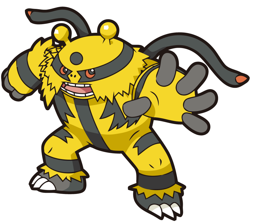 Electivire Pokemon PNG Isolated HD