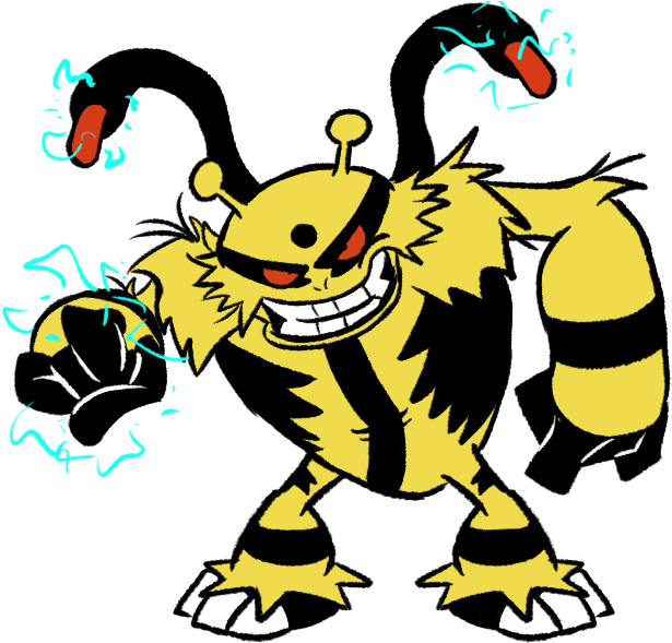 Electivire Pokemon PNG Isolated Image