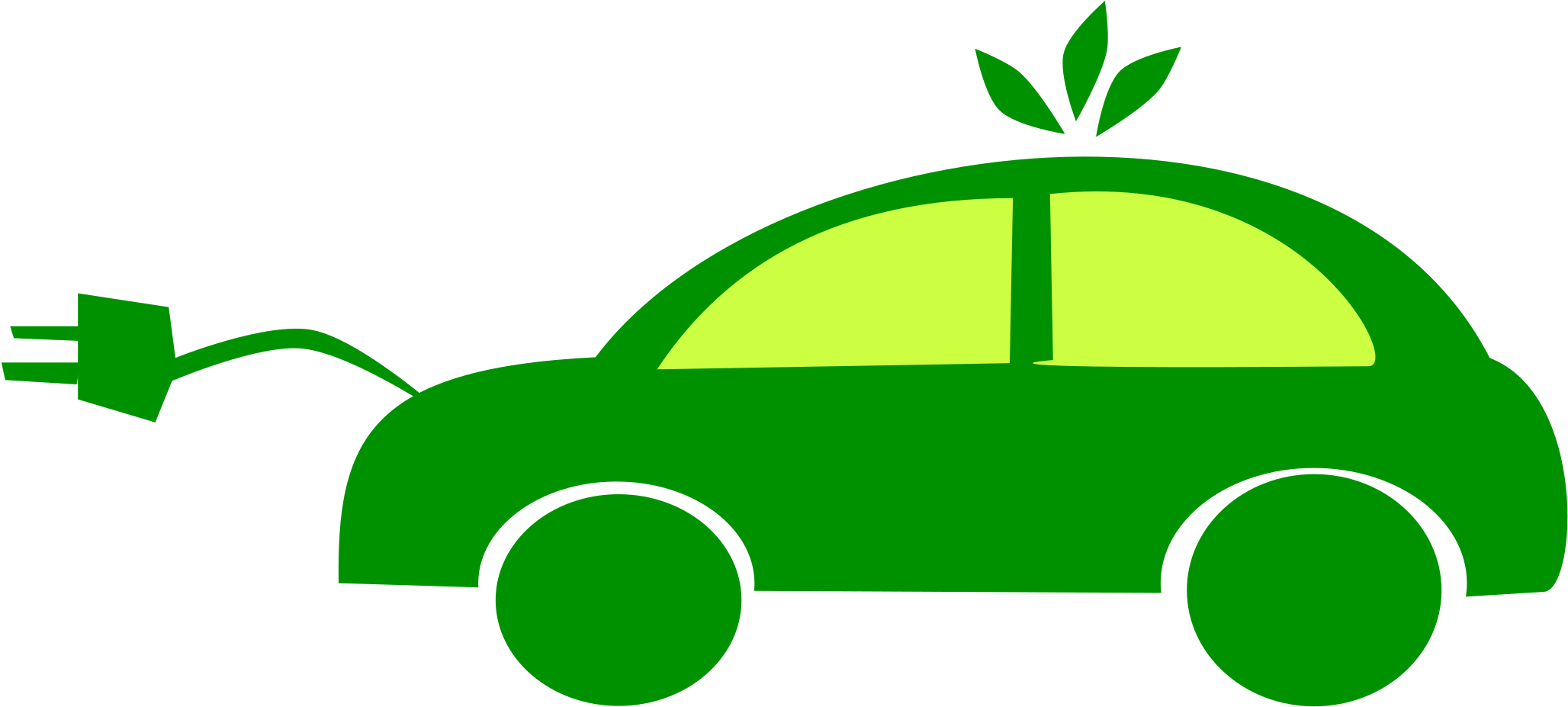 Electric Car PNG Isolated File