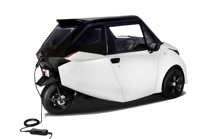 Electric Car PNG Isolated Image