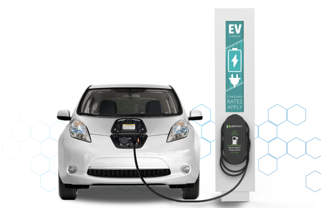Electric Car PNG Isolated Transparent
