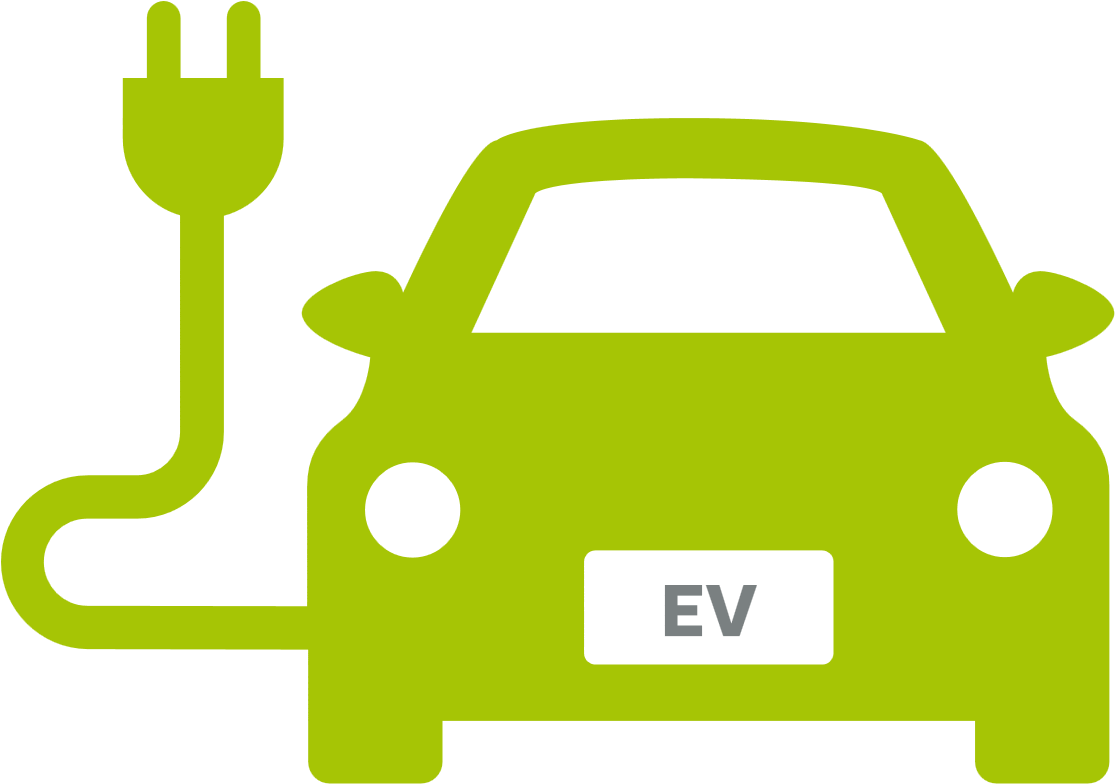 Electric Car Transparent Isolated PNG