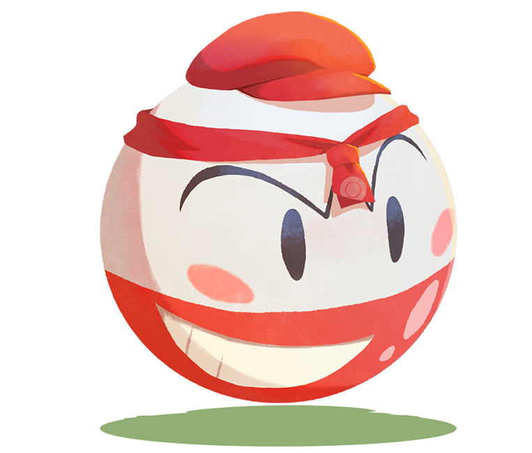 Electrode Pokemon PNG HD Isolated