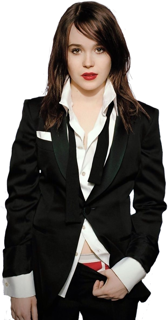 Ellen Page PNG HD