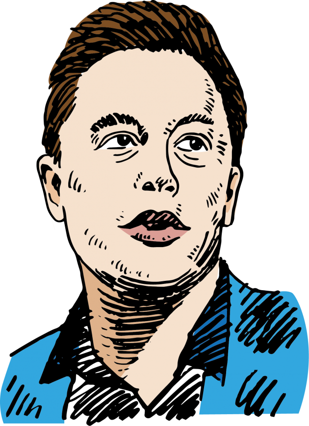 Elon Musk PNG Isolated Image