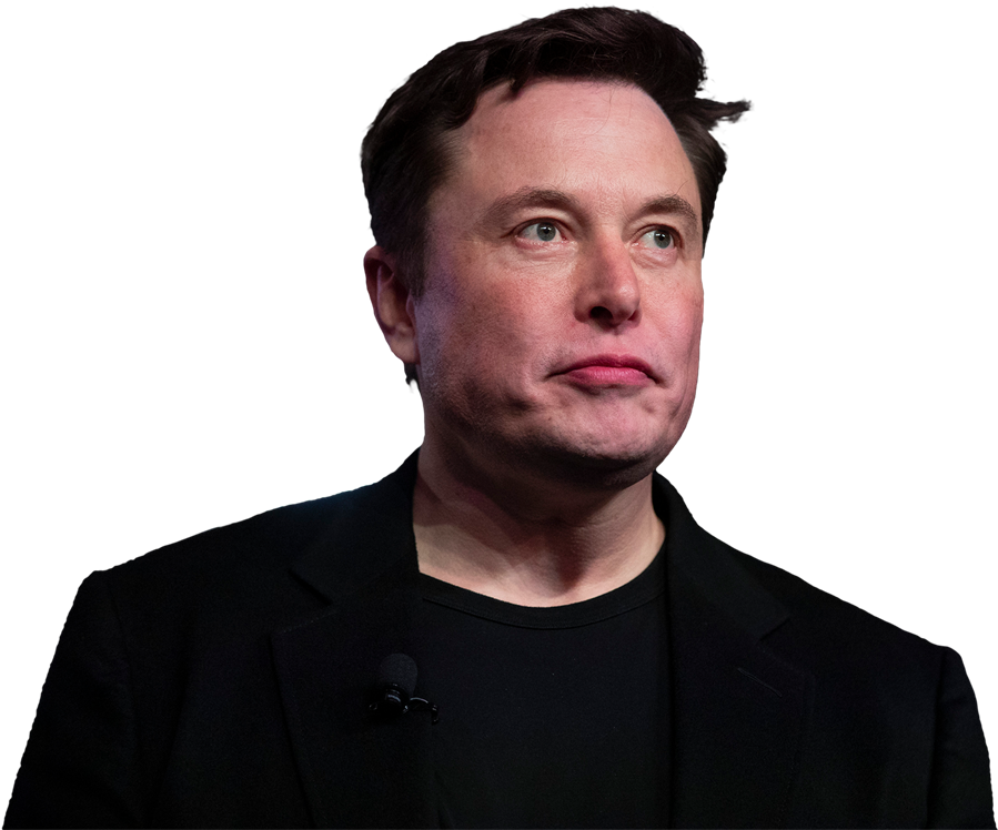 Elon Musk PNG Isolated Photo