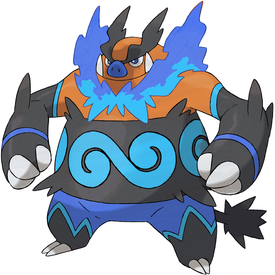 Emboar Pokemon PNG Isolated HD