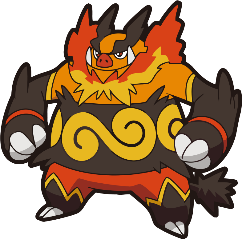 Emboar Pokemon PNG Isolated Photos