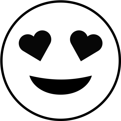 Emoji Heart Eyes PNG