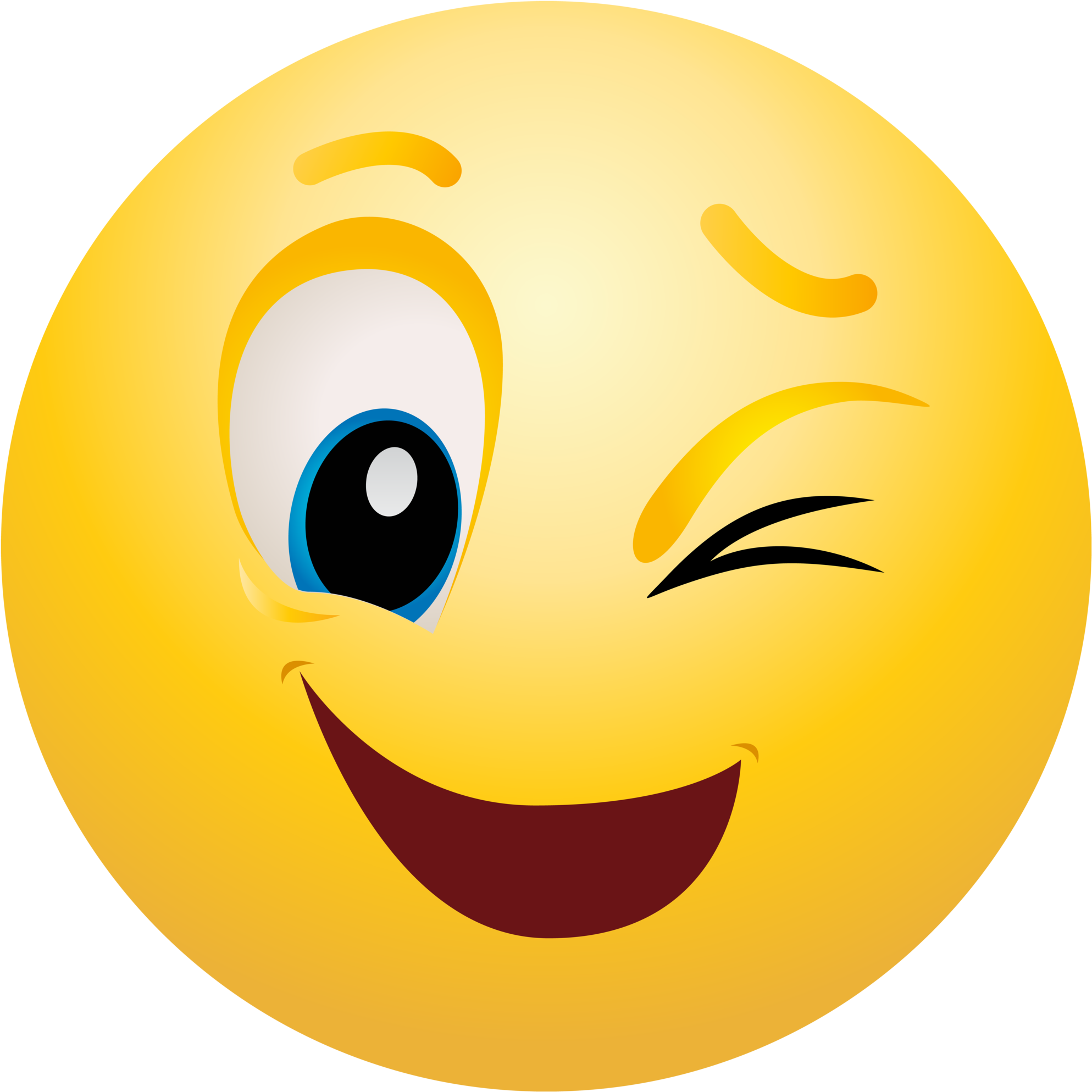 Emoji Wink PNG Free Download