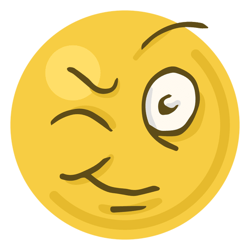 Emoji Wink PNG Image