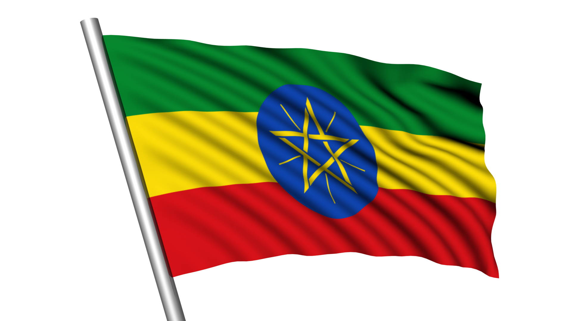 Ethiopia Flag PNG Isolated File