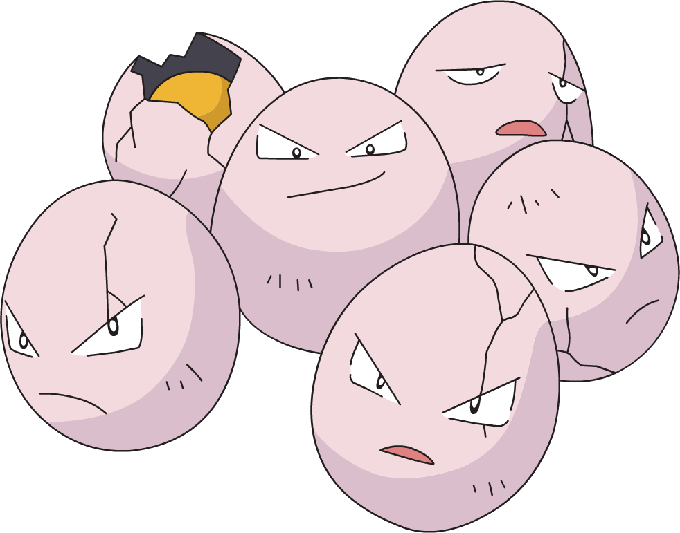 Exeggcute Pokemon PNG Clipart