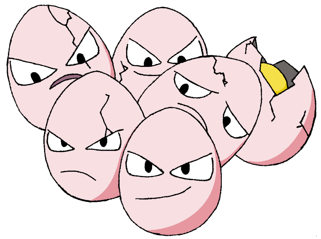 Exeggcute Pokemon PNG Picture