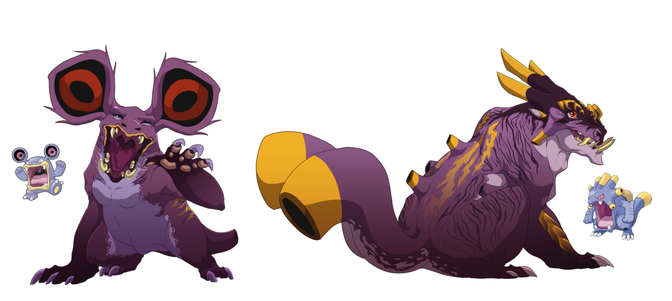 Exploud Pokemon PNG Isolated Pic