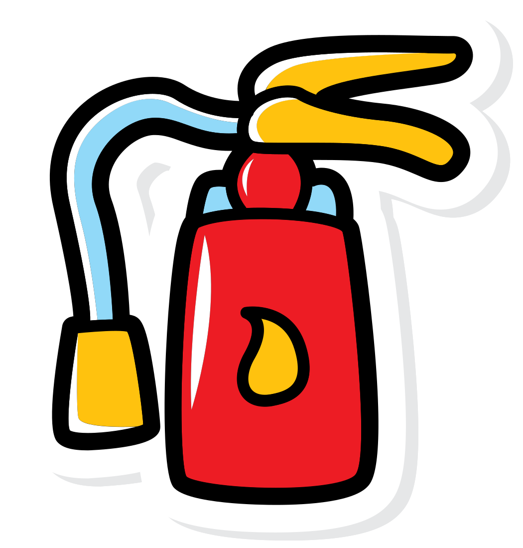 Extinguisher PNG Transparent Image