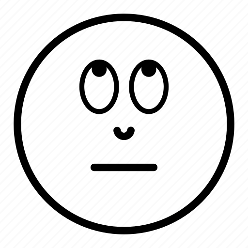 Eye Roll Emoji PNG