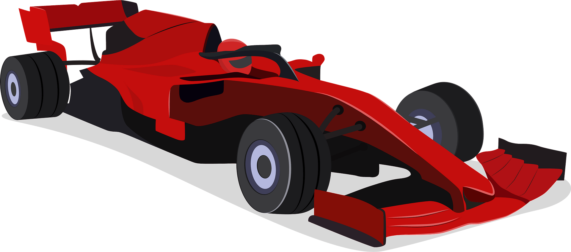 F1 Ferrari PNG Isolated File