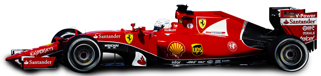 F1 Ferrari PNG Isolated Photo