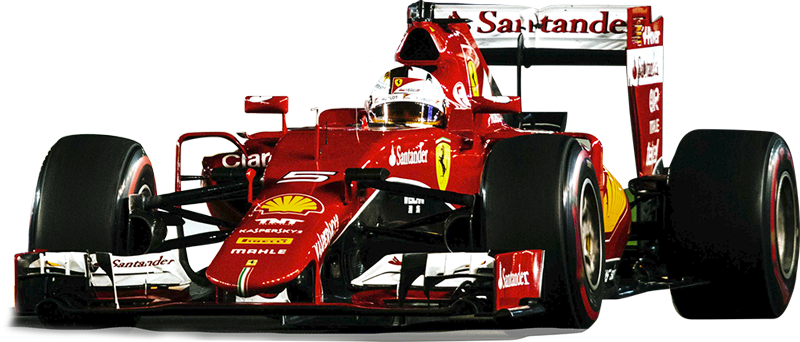 F1 Ferrari PNG Isolated Pic