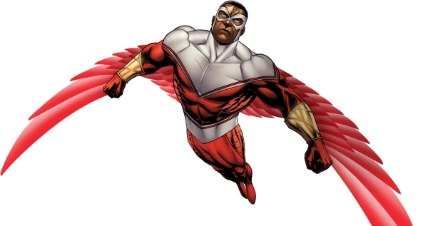 Falcon Marvel PNG Isolated HD