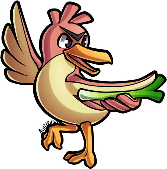 Farfetch’d Pokemon PNG HD Isolated