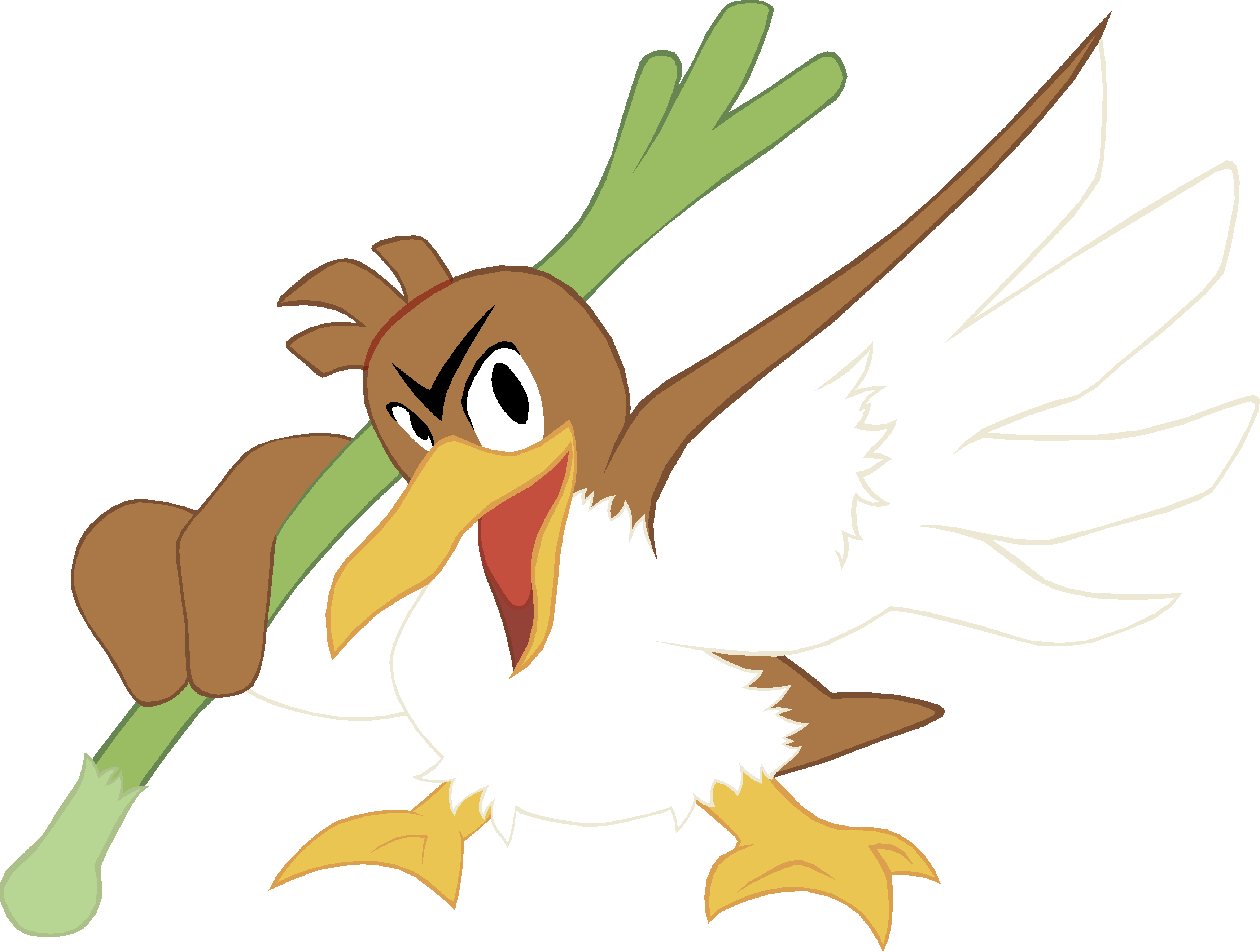 Farfetch’d Pokemon PNG Isolated File