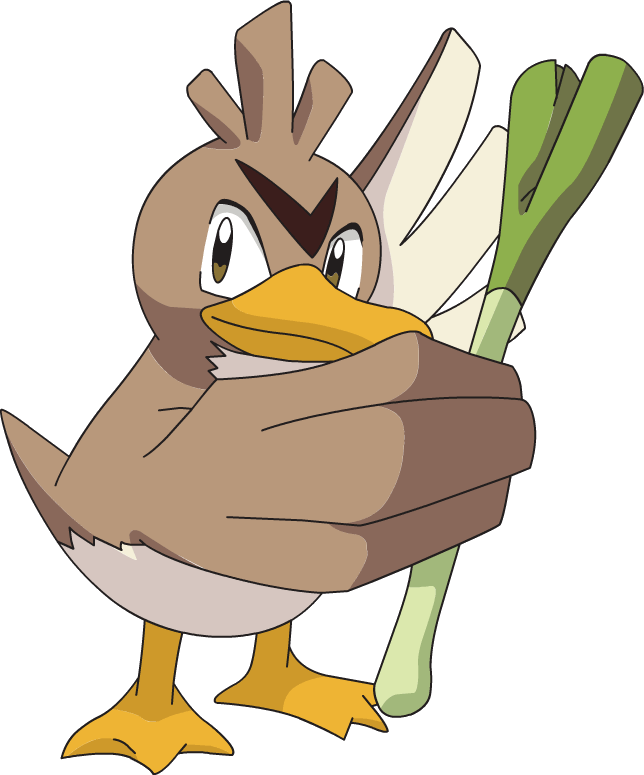 Farfetch’d Pokemon PNG Isolated Pic